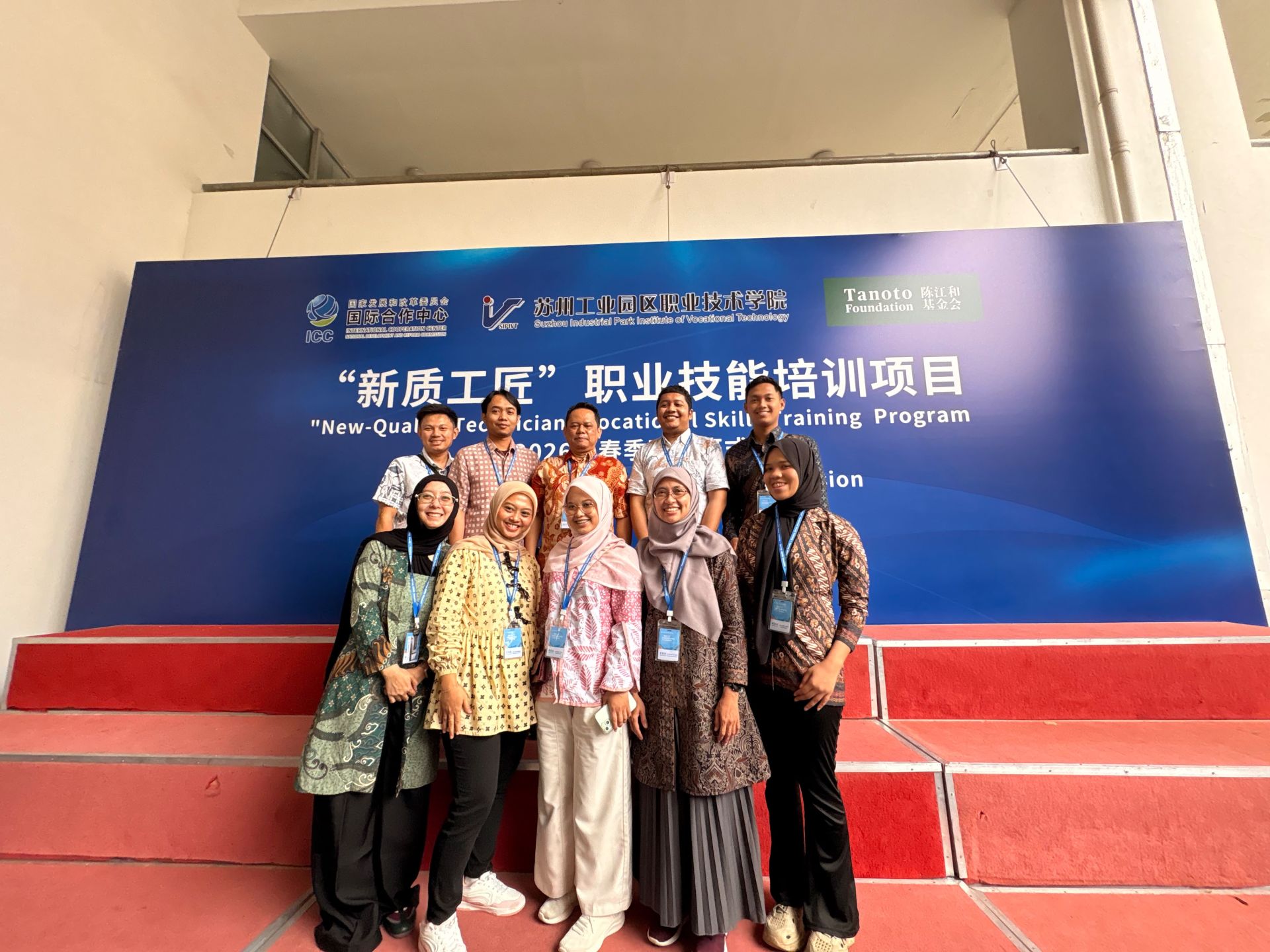 Tingkatkan Daya Saing Global, 10 Dosen FPTI UPI Ikuti Pelatihan AI dan Otomasi Industri di Suzhou Tiongkok