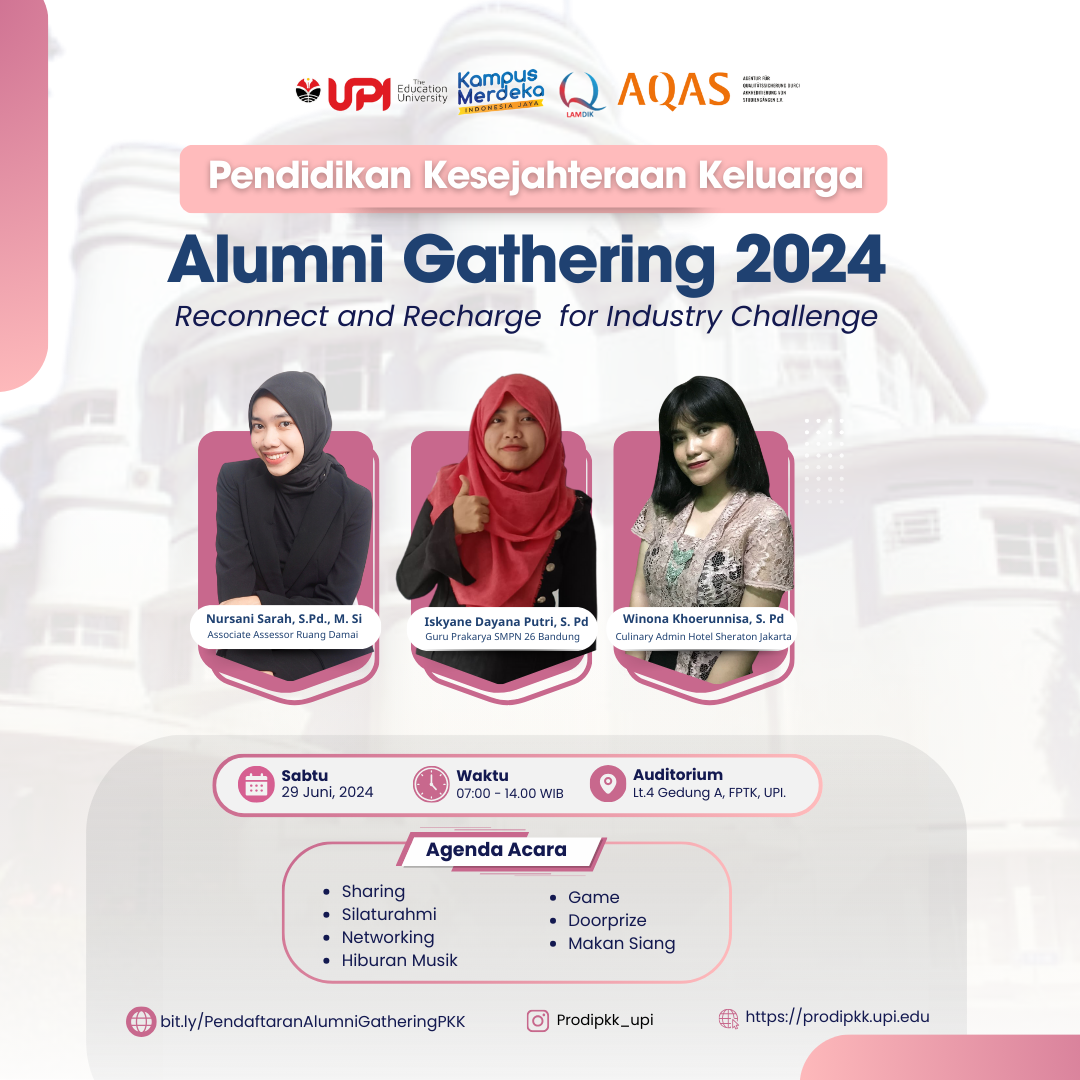 ALUMNI DAN EXCECUTIVE GATHERING PRODI PENDIDIKAN KESEJAHTERAAN KELUARGA “RECONNECT AND RECHARGE FOR INDUSTRY CHALLENGE”