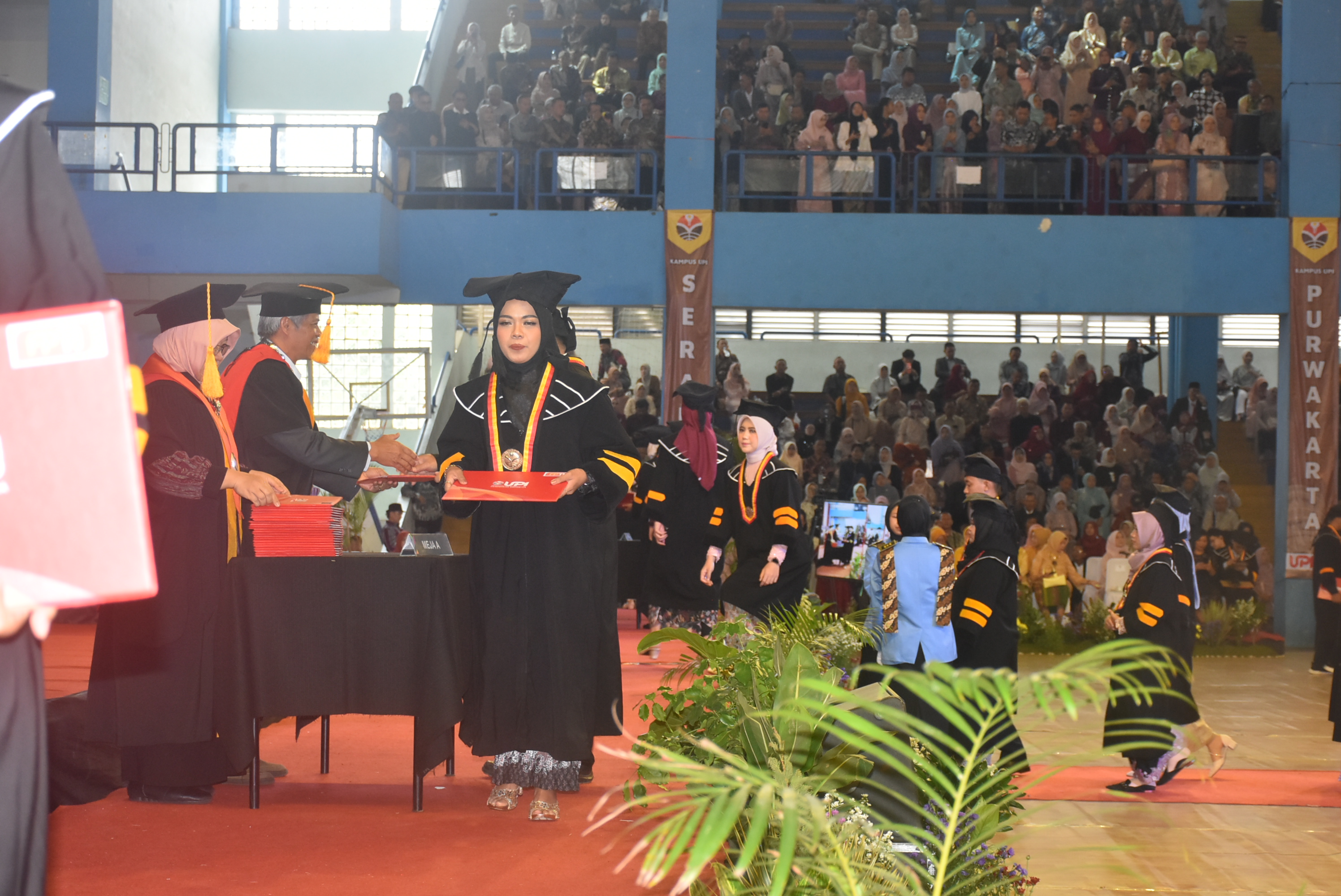 Annisa Agustiana, mahasiswa Program Studi Pendidikan Tata Boga 2020 lulus sebagai Wisudawan Terbaik Program Studi Pendidikan Tata Boga Fakultas Pendidikan Teknik Industri pada Wisuda UPI Gelombang III Tahun 2024