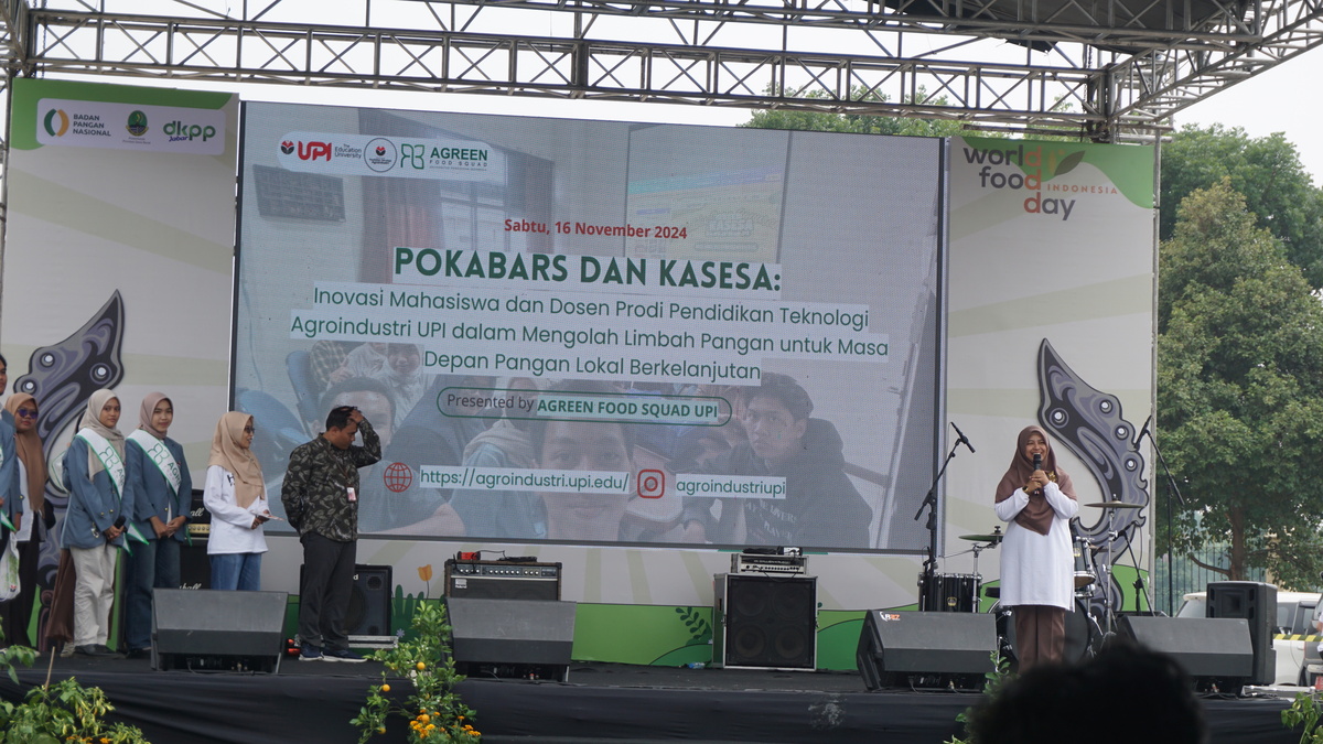 Agreen Food Squad UPI sosialisasikan Pokabars dan Kasesa dalam peringatan Hari Pangan Sedunia