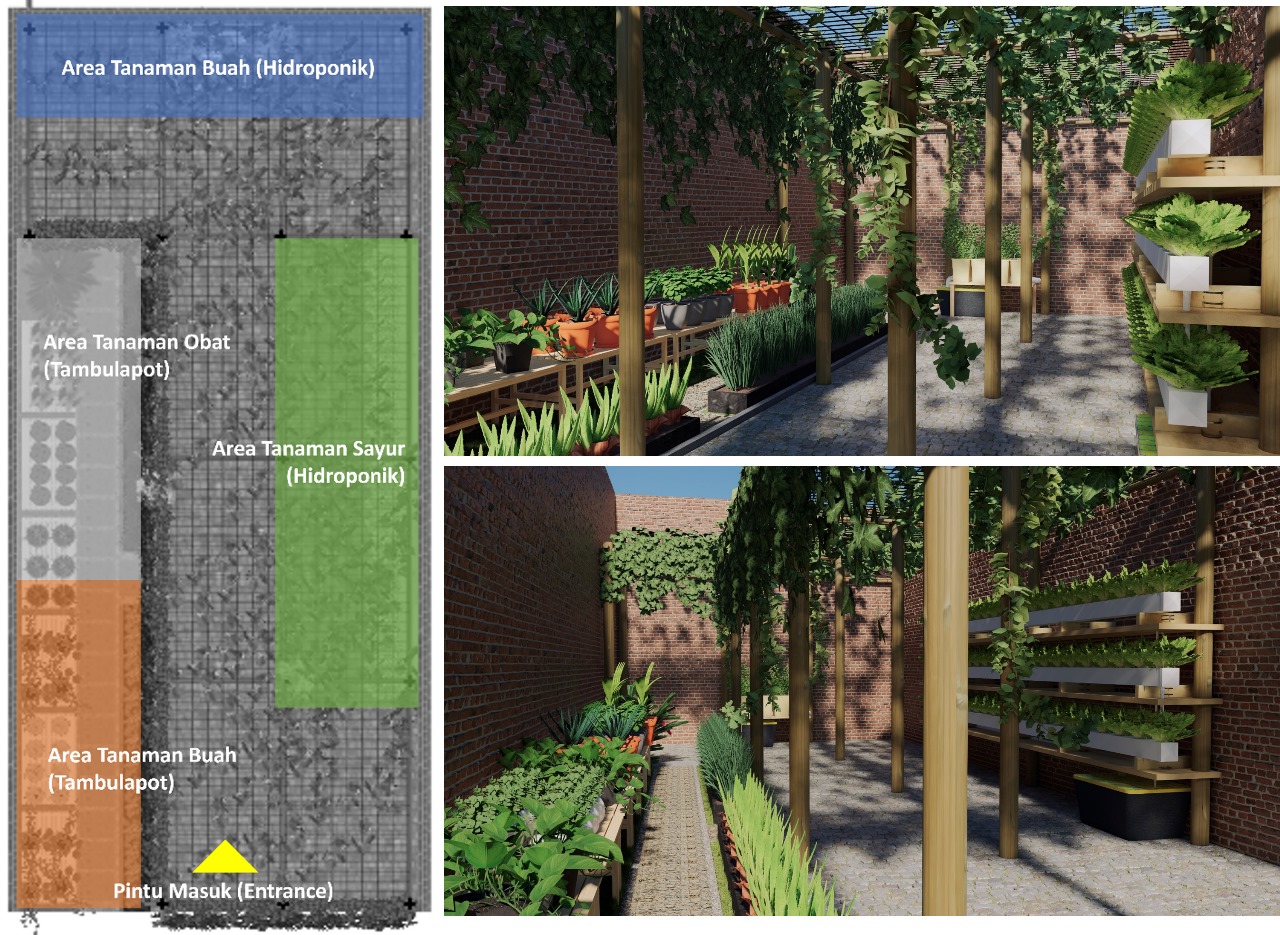 Pengabdian Pemanfaatan Lahan Terbatas Kota (Buruan SAE) untuk Ketahanan Pangan Jamaras II melalui Program Urban Farming