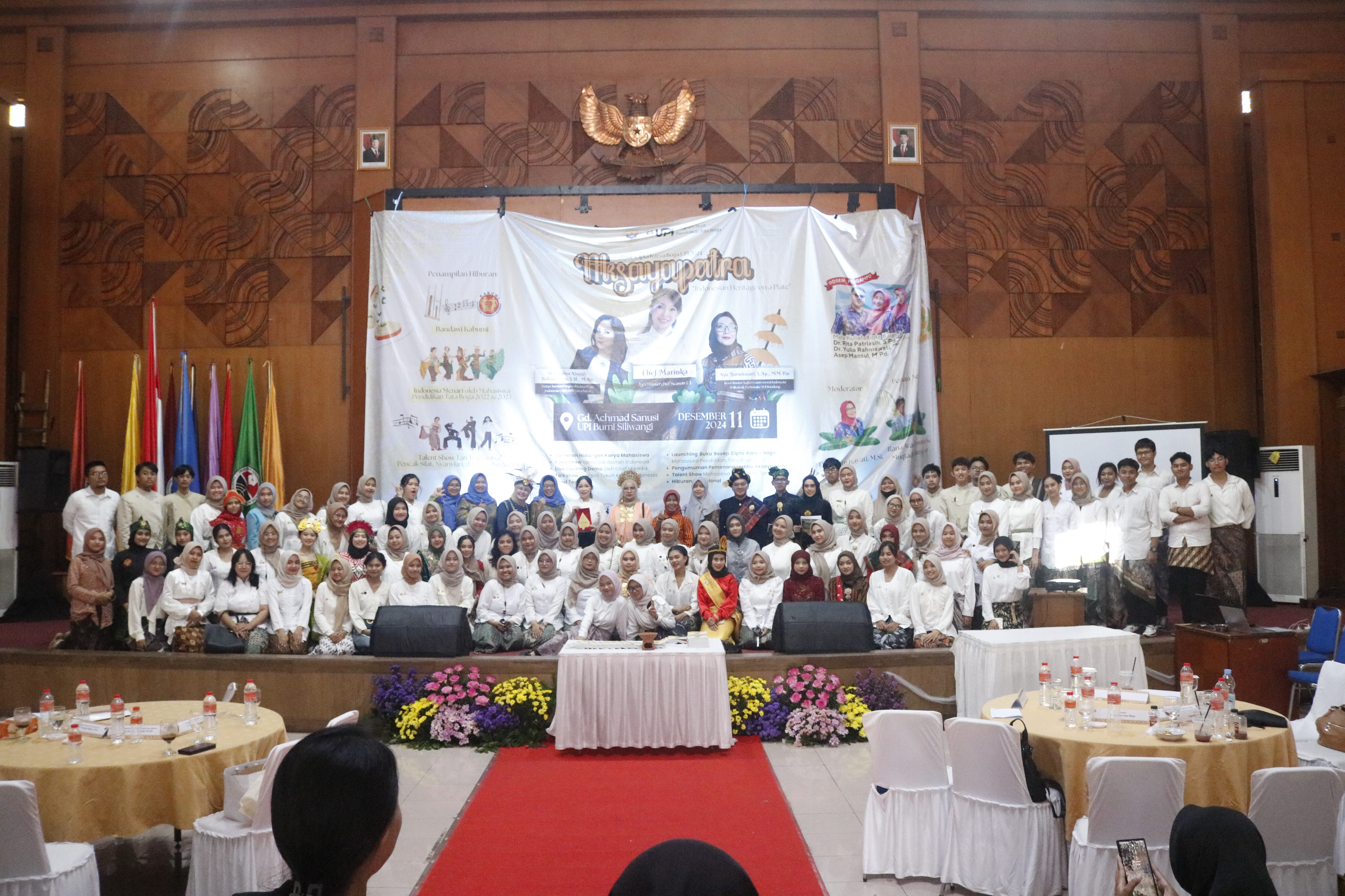 Gebyar Cipta Karya Boga 2024   Sukses Digelar oleh Mahasiswa Prodi Pendidikan Tata Boga Angkatan 2022