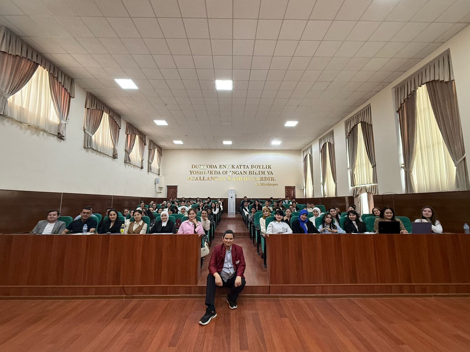 Asep Bayu Dani Nandiyanto, Profesor Teknik Kimia, FPTI UPI, Terima Profesor Honoris Causa, Beri Kuliah Umum, dan menjadi Keynote Speaker di Chirchik State Pedagogical University (CSPU) Uzbekistan
