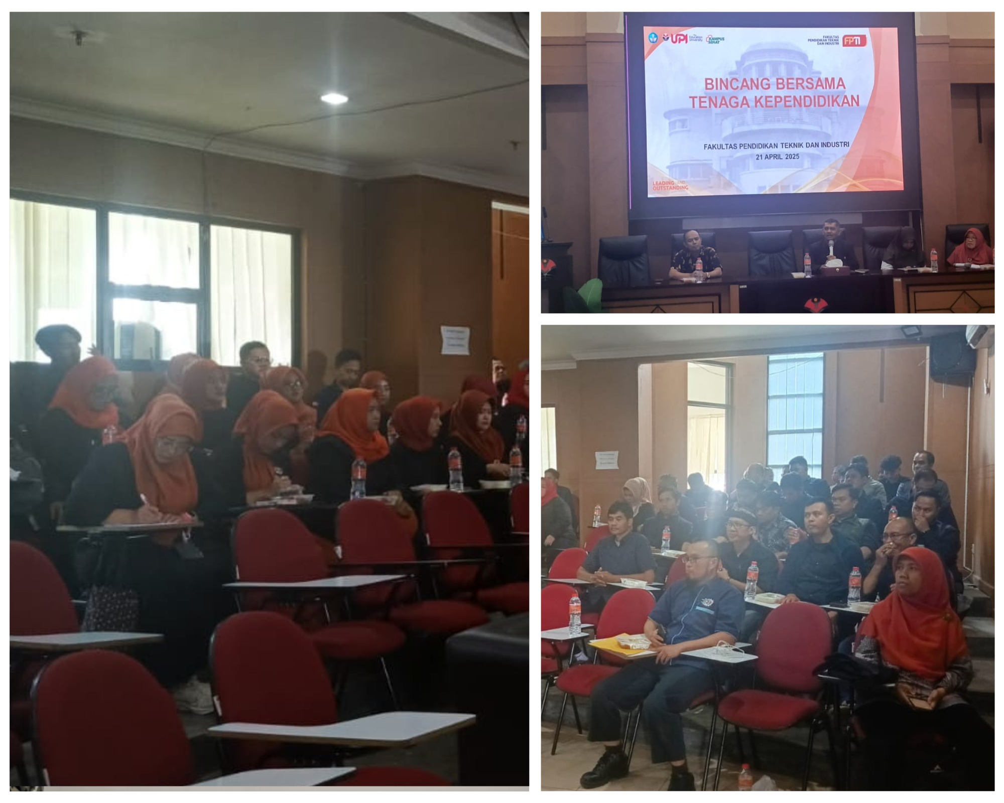 Bincang Bersama Tenaga Kependidikan FPTI UPI: Komitmen Menuju Layanan Prima dan Efisiensi Berkualitas