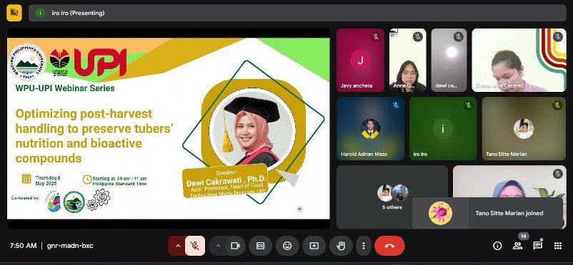 FPTI UPI Perkuat Kolaborasi Internasional, Bahas Inovasi Pascapanen Bersama Western Philippines University