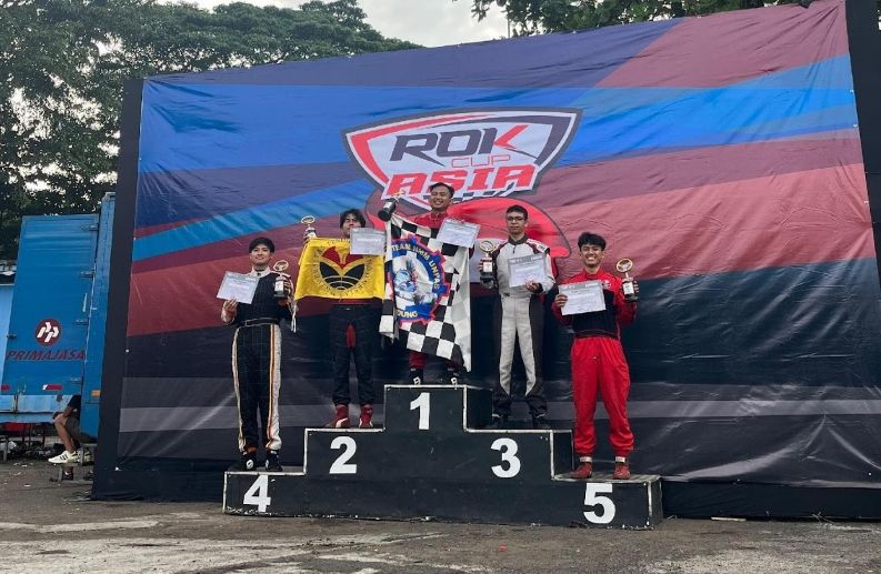 Tim Karting UKM Kompetitif UPI Raih Prestasi dalam Ajang Eshark ROK Cup Indonesia 2025