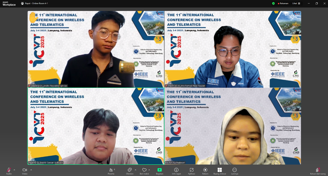 Mahasiswa FPTI UPI Tampil di Forum Riset Internasional ICWT 2025