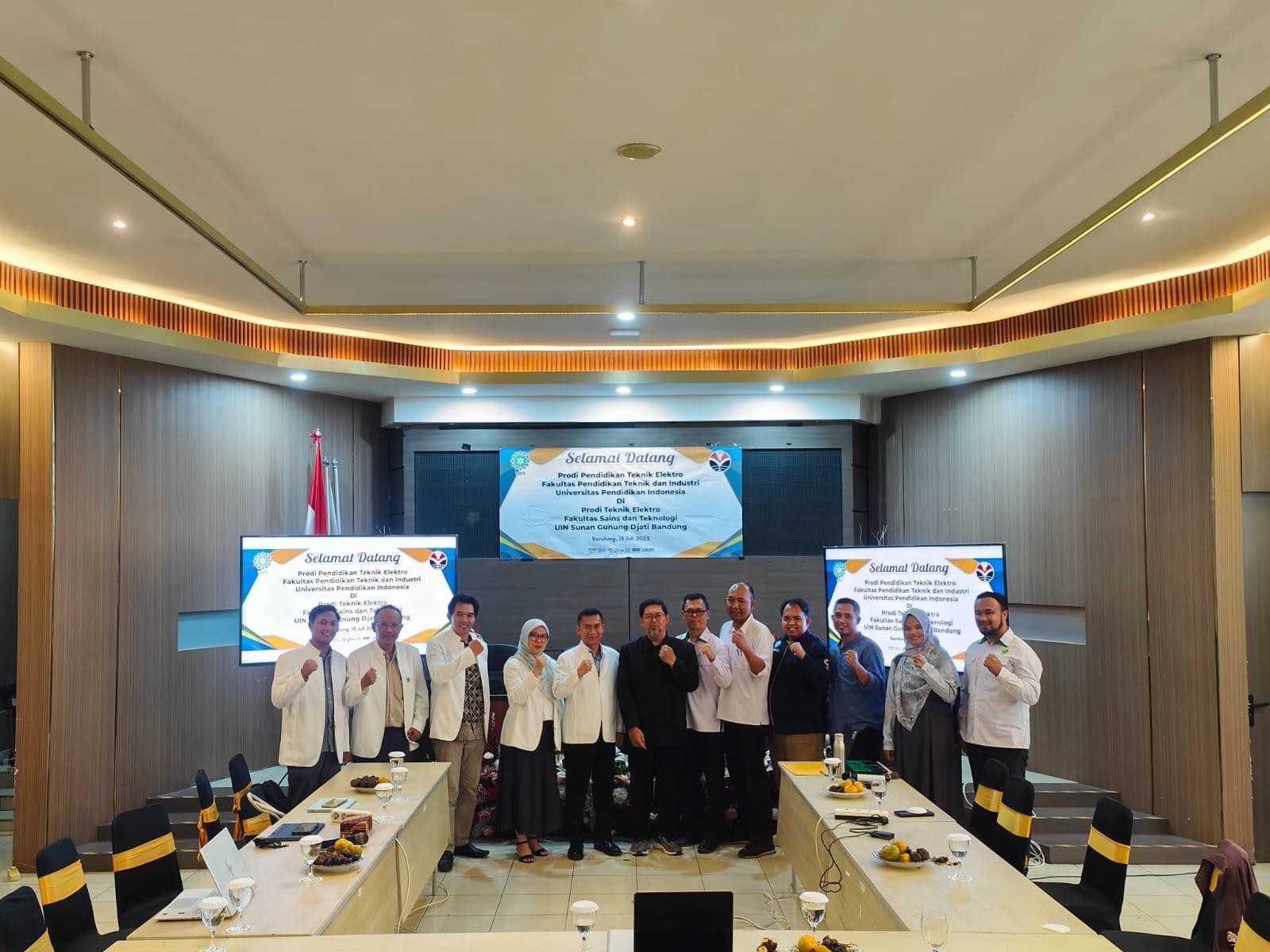 Penjajakan Program Double Degree antara Prodi Pendidikan Teknik Elektro FPTI UPI dan Teknik Elektro UIN Bandung