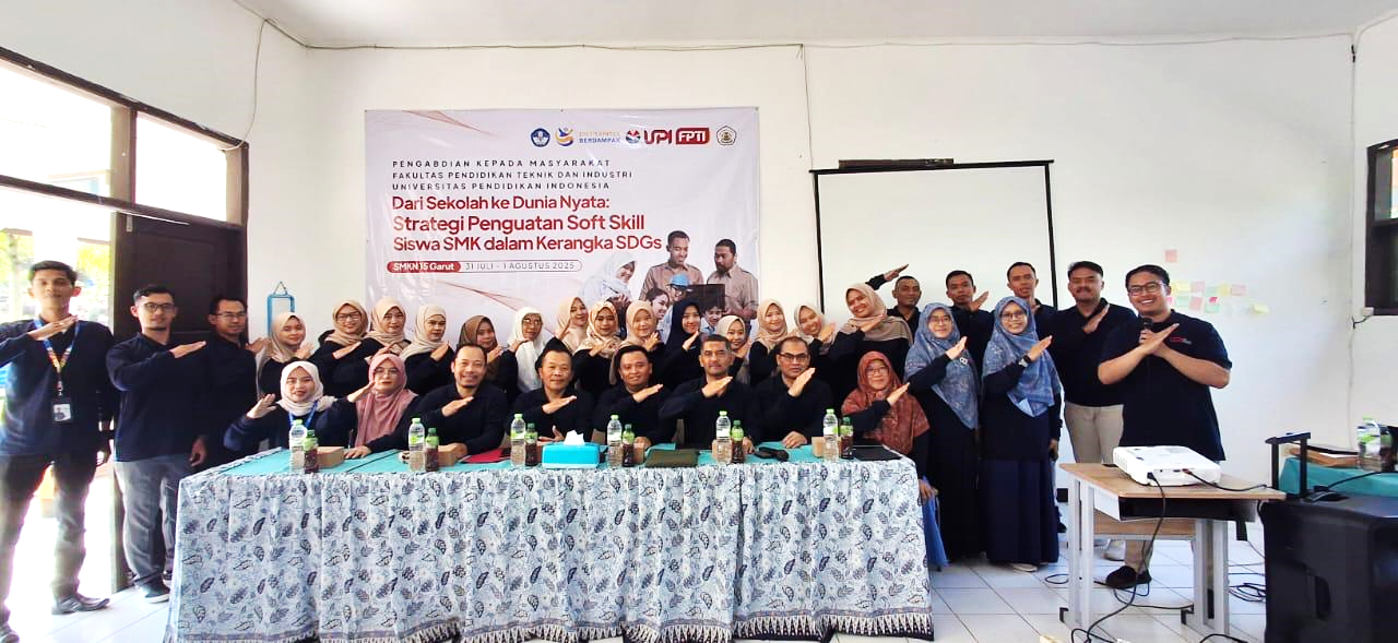 FPTI UPI Hadirkan Workshop Microlearning Bermuatan SDGs untuk Guru SMK Dalam Rangka Membina Soft Skills Siswa